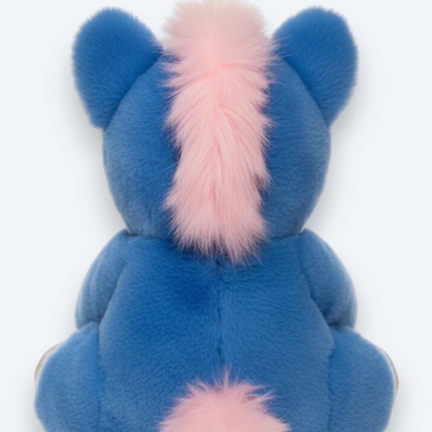 Artisan Handmade Azure Unicorn – Luxury Rex Rabbit Fur Designer Plush