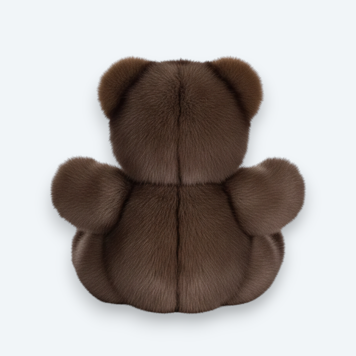 Artisan Handmade Sable Fur Teddy Bear – Ultimate Luxury Designer Plush