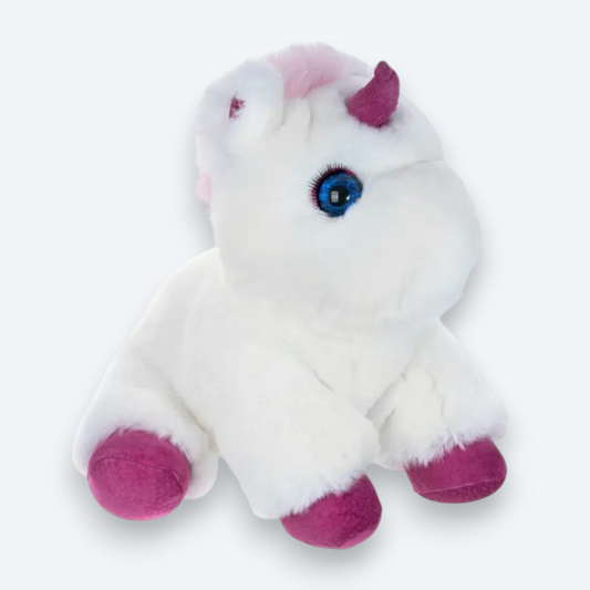 Artisan Handmade "Mystic Trinity" Unicorns – Luxury Natural Fur Designer Set