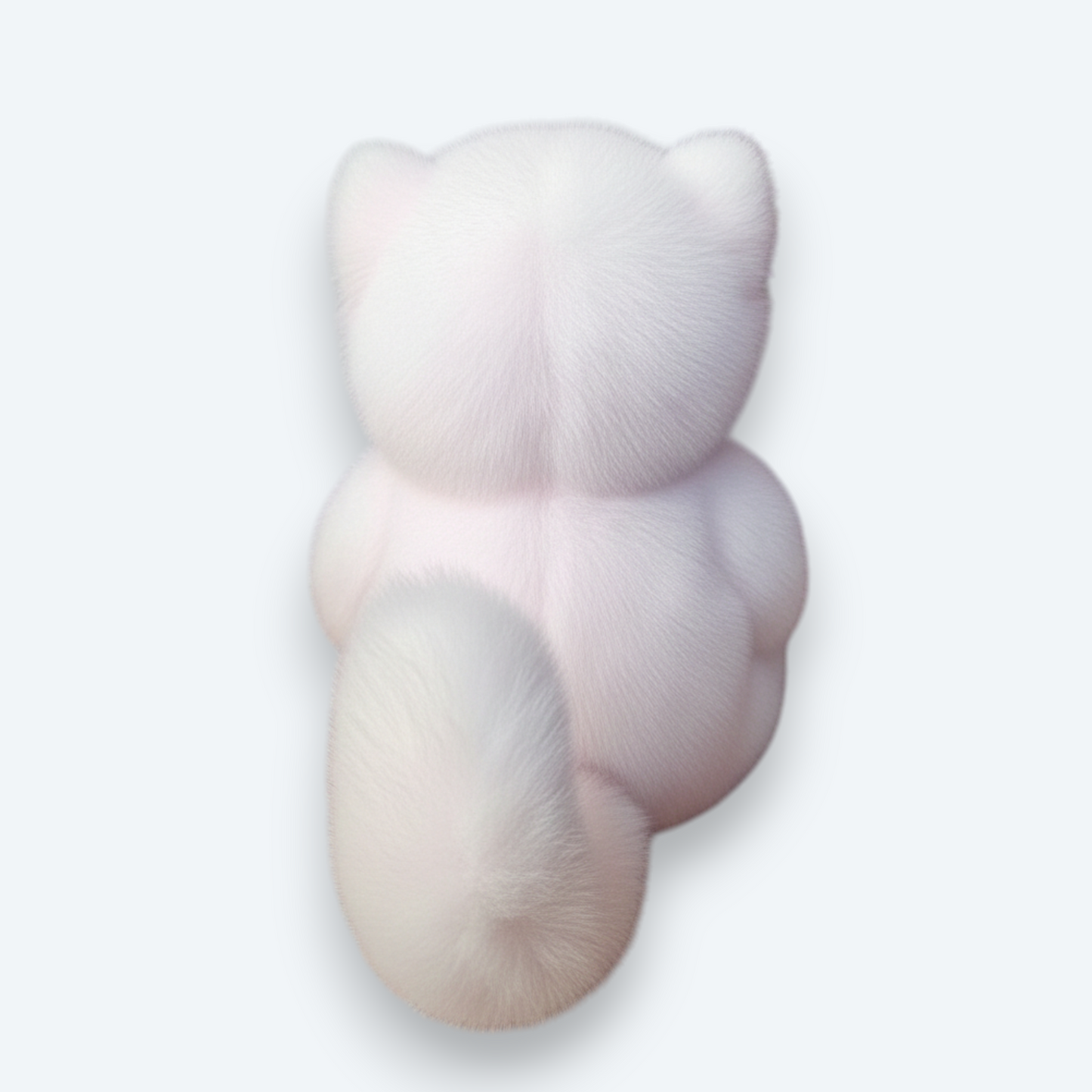 Artisan Handmade Mink Fur Kitten – Luxury Natural Fur Designer Plush