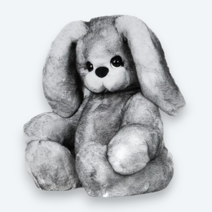 Artisan Handmade "Cloud Hug" Bunnies – Luxury Natural Rex Rabbit Fur Designer Set