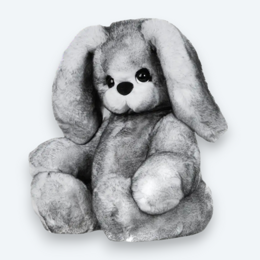 Artisan Handmade "Cloud Hug" Bunnies – Luxury Natural Rex Rabbit Fur Designer Set