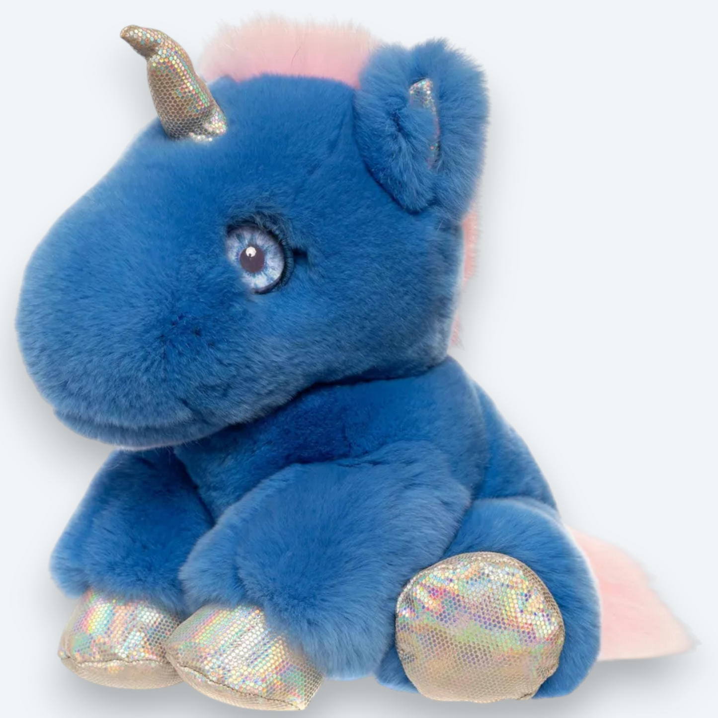 Artisan Handmade "Mystic Trinity" Unicorns – Luxury Natural Fur Designer Set