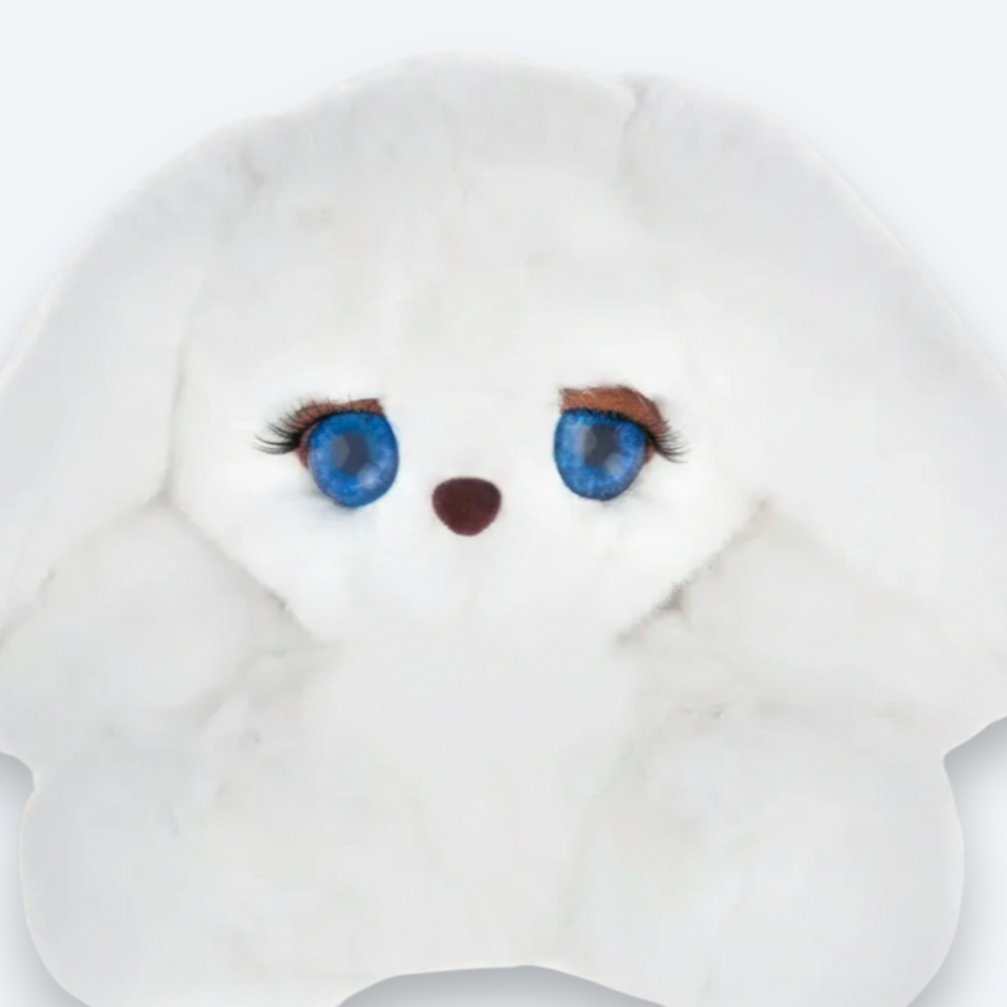 Artisan Handmade "Meadow Trinity" Bunnies – Luxury Natural Fur Designer Set