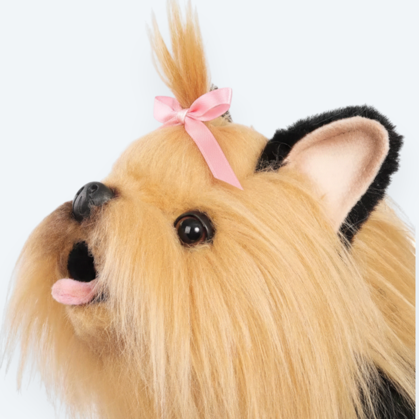 Artisan Handmade Yorkshire Terrier – Luxury Natural Fur Realistic Dog Plush